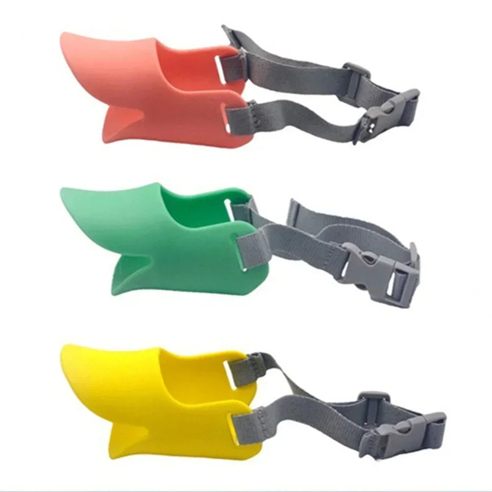 Silicone Duck Muzzle Mask for Dogs – Anti-Bite & Anti-Bark